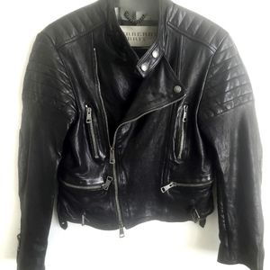 BURBERRY BRIT   MENS MOTO JACKET NWOT